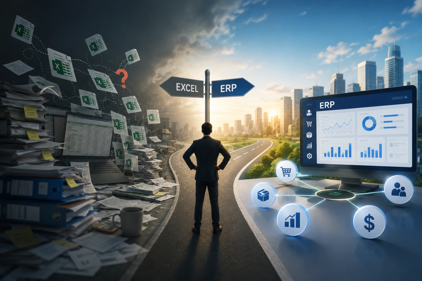 Doanh nghiệp dùng Excel đến khi nào thì nên chuyển sang ERP?
